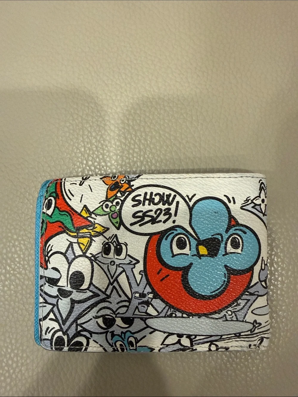 Louis Vuitton SS23 Monogram Comics Multiple Wallet Multicolor
